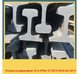 Рельсы усовиковые 10 м УР65 ТС 05757676-44-2017 в Семее